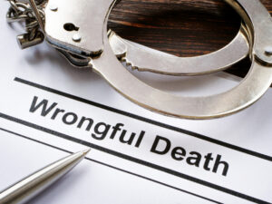 Wrongful death and metal handcuffs